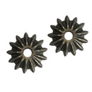 2pcs Metal Diff Bevel Gear Replacement Pinion for  Slash Truck Accs