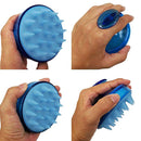 Scalp Massager, Scalp Care Shampoo Brush Body Washing Massager Silicone Com