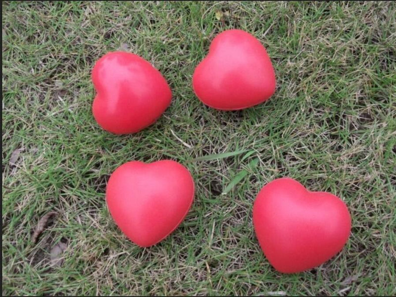 Love Heart Shaped Anti-Stress Reliever Ball Stressball Relief Arthritis Cy