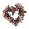 34cm Rose Flower Wreath Hanging Ornaments for Front Door Party DIY Purple