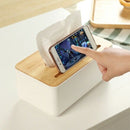Plastic Tissue Box New Brand Modern Wooden Cover Paper With wood Home Car N K1O7