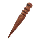 Multi-Size Burnisher Leather Craft Edge Round Slicker Wood Leathercraft Tool