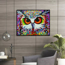 5D DIY Diamond Painting Kits Animal Full Round Drill Picture (B2513 Owl)