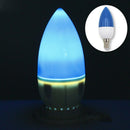 E14 LED color candle tip bulb, color candle light,blue