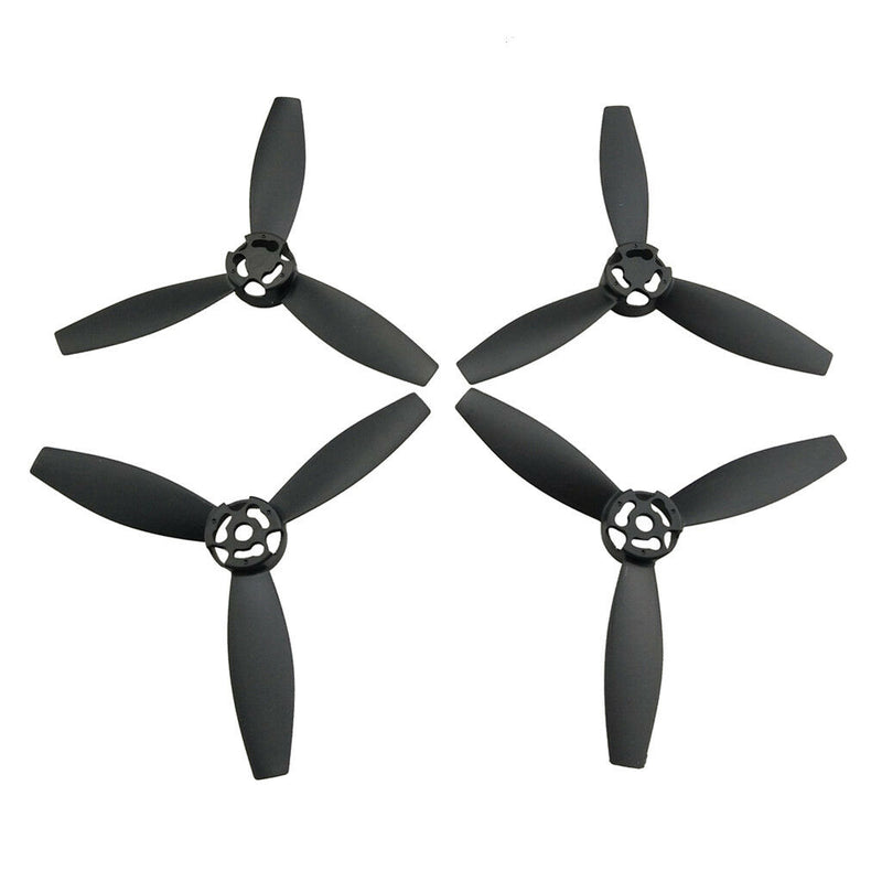 4Pcs Spare Propellers Prop Blade CW CCW For Parrot Bebop 2 Black