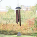 5 Alloy Tubes Wind Chime Metal Windchimes Outdoor Hanging Ornaments for Garden