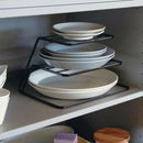 2 Tier Dish Rack Stainless Steel Kitchen Dish Drainer Cup And Dish Organize B3K6