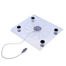 New USB Cooling Big Fan LED Light Cooler Pad For Laptop PC Notebook(Random) A