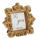 Golden Picture Photo Frame, Desktop, for  4.5 x 4.5 cm Photos