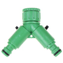 4/6" 3 Way Garden Tap Hose Adapter Connector Adaptor Hose Pipe Splitter Y TypeOZ