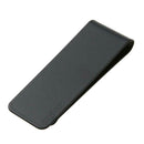 Metal Stainless Steel Money Clip Holder Folder Collar Clip (Black)