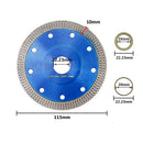 Cut Porcelain Tile Turbo Diamond Dry Cutting blade/Disc Grinder wheel 4.5 Inch