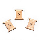 50x sewing tool wooden handmade buttons scrapbooking carft for decoration HoM&