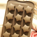 15 Loch Silikon Sternform Kuchen Dekorieren Formen Y2Z0 Back Cookies Schoko J8J4