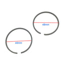 2Pcs 47mm Piston Rings 80cc 2-Stroke Engine Gas Motorized Bicycle Durable JKU