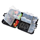 205pcs Fishing Accessories Kit Lead Head Hooks Fishing Swivels Fish Tackle Tool