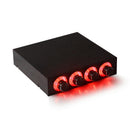 4 Channel Computer HDD Case CPU Fan Speed Controller Cool Temperature Regulator