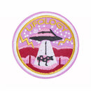 1pc ufology embroidery badge iron on sew on patches diy appliques craft DIYã€NME