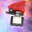 5X 12V 20A Red Cover LED Rocker Toggle Switch SPST ON/OFF Car Truck Boa GZP