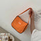 Women Travel Handbags Tote Ladies Nylon Shoulder Zip Shopping Bag (Orange)