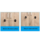 3 Pieces Refrigerator Door Lock Strong Adhesive Freezer Door Lock File Draw O3Q9