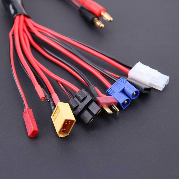 8 in 1 Lipo Battery Charger Multi Charging Plug Convert Cable for RC Car  #s