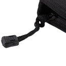 foldable Oxford cloth zipper Artist brush Bag Case Holder - Black