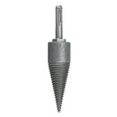 Metal Made Drill Bits Head Firewood Tools 42mm Wood Cone Log Round Handle
