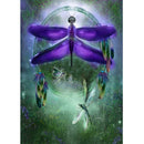 5D DIY Full Drill Diamond Painting Dragonfly Embroidery Mosaic Craft Kit