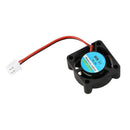 Black Aluminum Alloy Case Shell Enclosure Box w/ Cooling Fan for Raspberry
