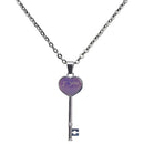 Magic Mood Stone Color Change Key Necklace fashion jewelry unisex