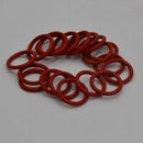 20Packs Orange Tube Damper Silicone Rings For 12AX7 12AU7 12AT7 12BH7 EL84