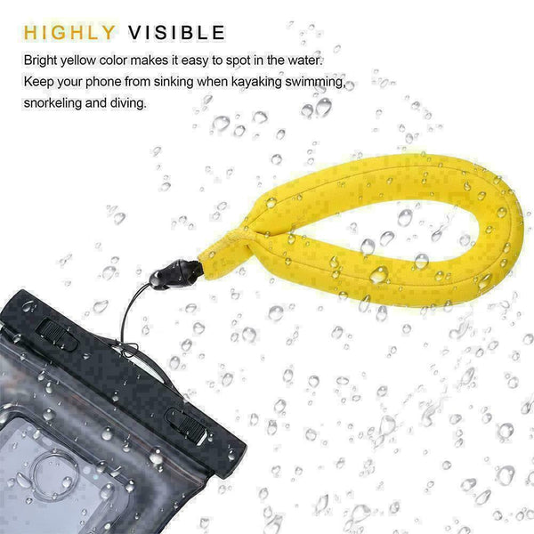 1* Flotative Wristband For Outdoor Sport For Mobile Floating Phone Sling O4 C2D3