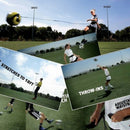 Football Kick Solo Belt Trainer Kinetic Elastic Cord Stretches Soccer Sport