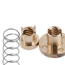 T8 anti backlash spring loaded nut for 8mm threaded rod lead screwsJA3C
