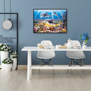 5D DIY Diamond Painting Kits Sea World Full Round Drill Handicraft Home Art