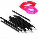 100Pcs Disposable Lip Brush Gloss Lipstick Wands Applicator Brush Makeup Tool