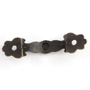 10Pcs Box Handle Zinc Alloy Knob Arch Tracery Drawer Wooden Jewelry Box 43x10mm