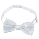 Adjustable Size Satin for Men Women White