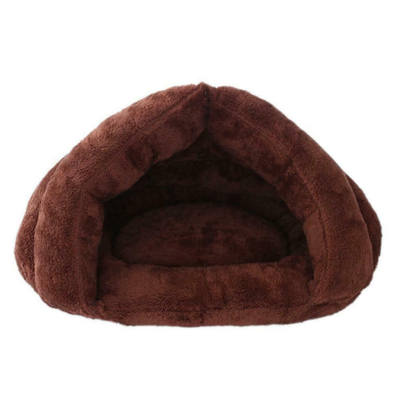 Cat Dog House Puppy Cave Pet Sleeping Bed Mat Pad Cushion Igloo Nest Warm