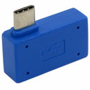 USB 3.1 Type C Right 90 Degree Angled Male to USB 3.0 Female OTG Adapter