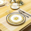 6 Pieces Plastic Placemats Table Mats Heat Resistant Placemats Dining Mats
