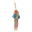 Set Of 2 Parrots Chewing Forgaing Toys Rattan Toys