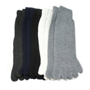 5 Pairs Men Unisex Five Fingers Toe Socks Absorbent Cotton Blend comfortable US