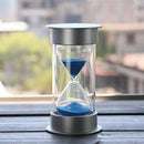 45 Minutes Hourglass,Modern Sand Timer with Blue Sand for Mantel Office Des W7L8