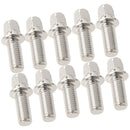 Finest 10Pcs Metal Drum Kit Pedal Beater Mallet Mounting Screws Percussion