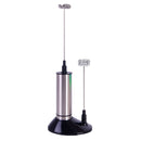 Double Spring Whisk Electric Milk Frother Mixer Hand Milk Foamer with Stand
