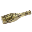 Red Wine Bottle Shaped Cabinet Door Drawer Bin Handle Pull Knob bronze