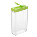 6pcs/Set Kitchen Spice Storage Bottle Jars Clear Salt Pepper Seasoning Box