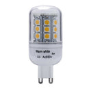 4W, Halogen Bulb Equivalent, G9, 300Lumens, 30pcs SMD5050, Warm White, 3000